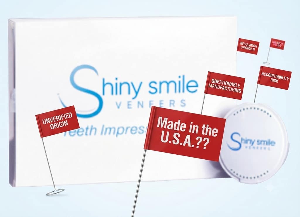 Where are Shiny Smile Veneers made?