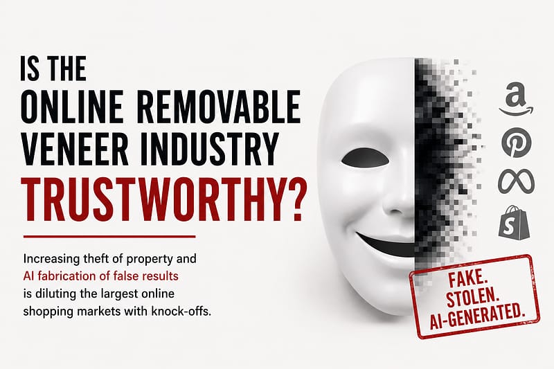 Is the online removable veneer industry trustworthy?