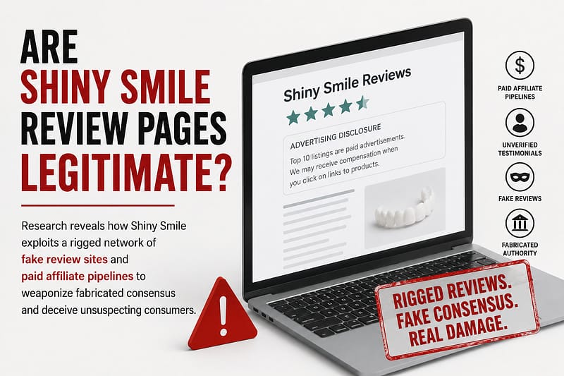 Are Shiny Smile Review Pages Legitimate?