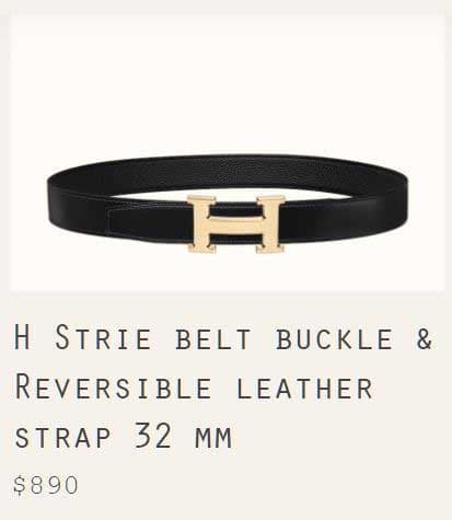 hermes-belt