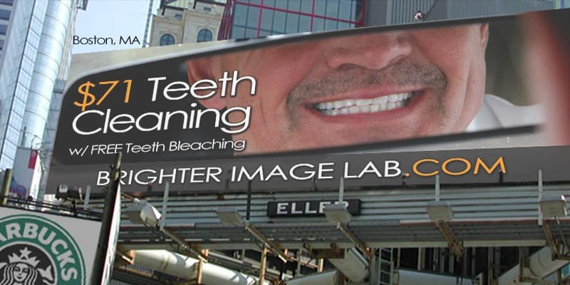 Teeth Cleaning with FREE Teeth Bleaching at Brighter Image Lab .com