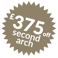 £375 off second arch